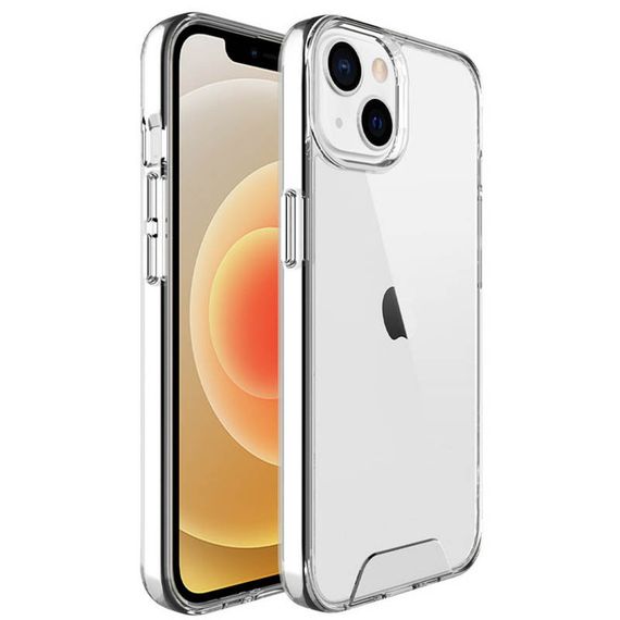 Чохол TPU Space Case transparent для Apple iPhone 15 (6.1") | Зображення 1