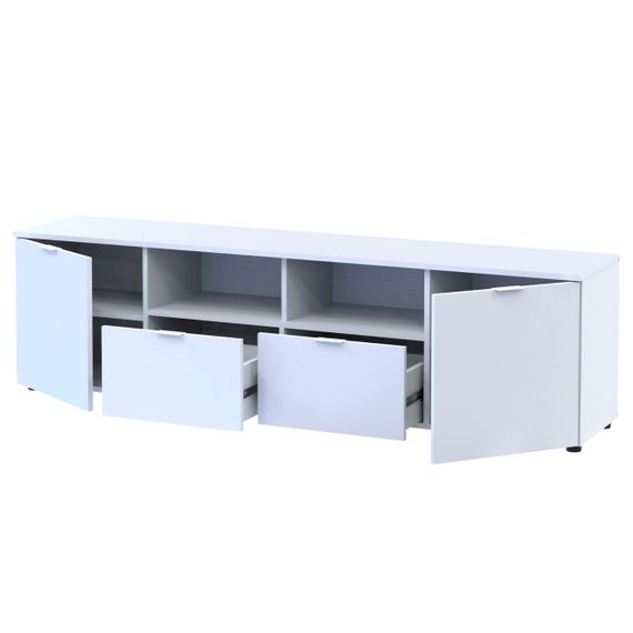 Тумба під ТВ Doros Рон 4 180х38х50 см Білий (DRS-011298) | Зображення 2
