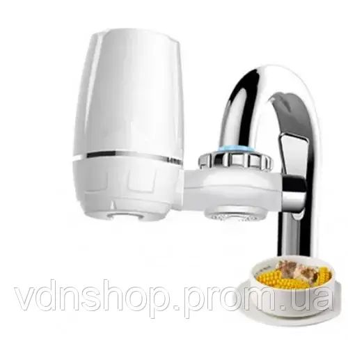 Насадка на кран для очистки воды Water Purifier Zoosen MAT CASE проточный бытовой фильтр | Зображення 1