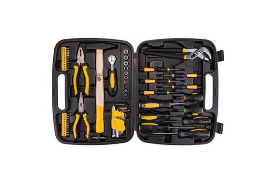 Набор инструмента Mastertool - 57 ед. мастер (78-0357) | Зображення 1