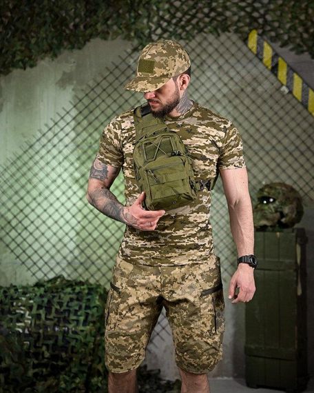 Літній тактичний костюм omega піксель ДЛ7087 | Зображення 1