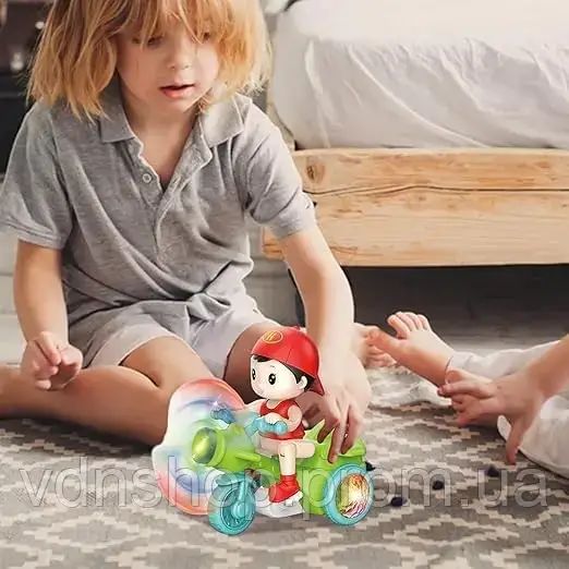 Музичний дитячий триколісний велосипед | Зображення 1