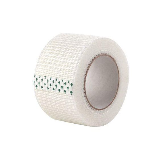 Стрічка клейка для швів "серп'янка" 50 мм*20 м INTERTOOL KT-09211