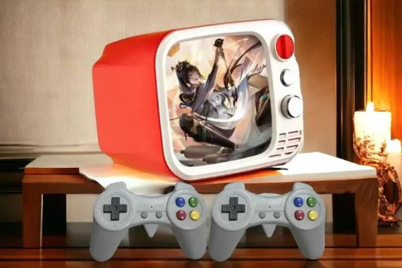 Игровая портативная консоль H7 Mini TV РЕТРО с монитором 3.5" + два джойстика (740 игр) SaleMarket | Зображення 2