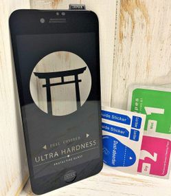 Захисне скло Japan HD Premium 5D для iPhone 6 /6S (повне проклеювання на весь екран) Чорне