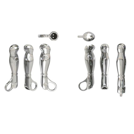 Металевий вібромасажер для простати і точки G Nexus Fortis Sex Aura | Зображення 6