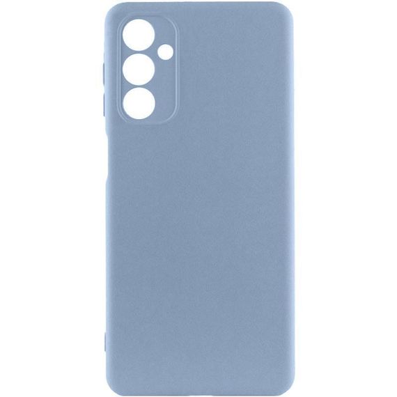 Чохол TPU GETMAN Liquid Silk Full Camera для Samsung Galaxy A26 5G Блакитний / Lilac Blue