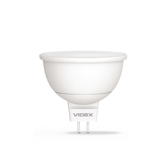 Лампа MR16e 8W GU5.3 4100К 220V LED Videx | Зображення 1