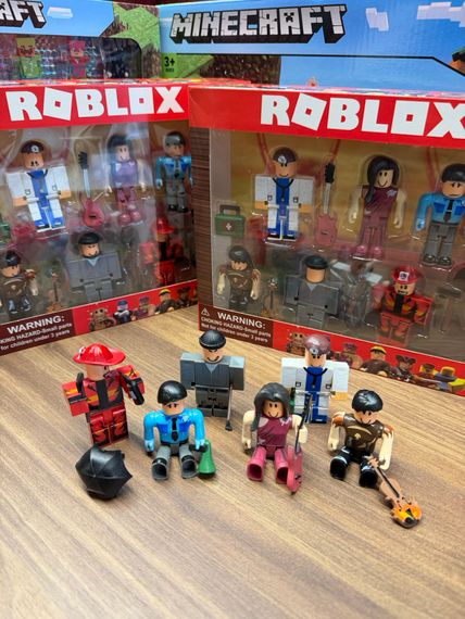 Набір колекційних фігурок з аксесуарами Roblox Legends 6 фігурок "Професії" | Зображення 2