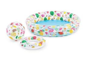 Басейн надувний Гуртки 59460 Різнокольоровий shop (6941057454603)