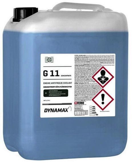 Концентрат антифризу DYNAMAX COOL G11R 25л синій