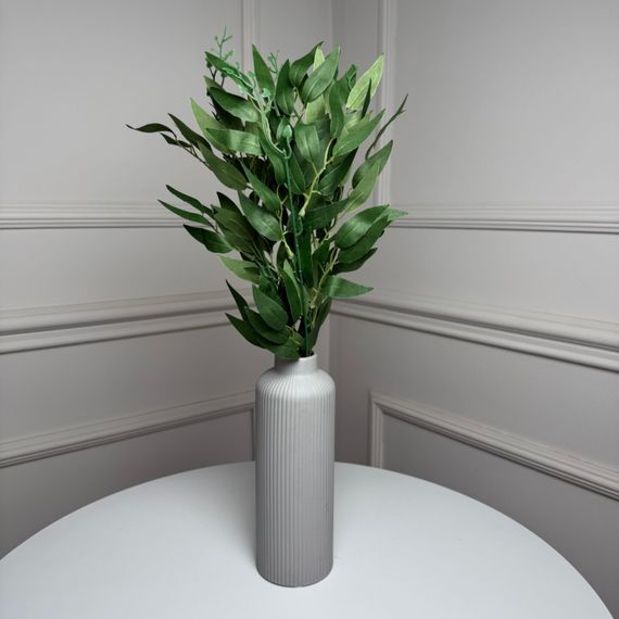 Рускус букет штучний, В-55 см 5шт/уп. Колір: зелений | Зображення 1