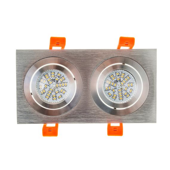 Светильник точечный поворотный HDL-DT 109/2 MR16 SL | Зображення 2
