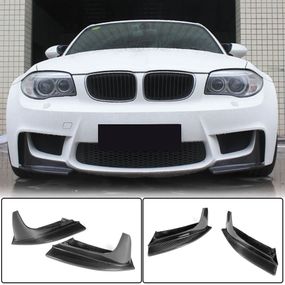 Накладки на передній бампер Flap (для 1M E82, Карбон) для BMW 1 серія E81/82/87/88 2004-2011 рр