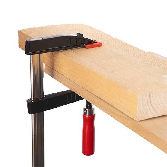 Струбцина столярна 1000x120 мм DIN 5117 INTERTOOL HT-60071 | Зображення 1