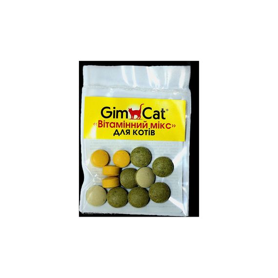 Витамины GimCat «Витаминный микс» для кошек, 12 шт | Зображення 2
