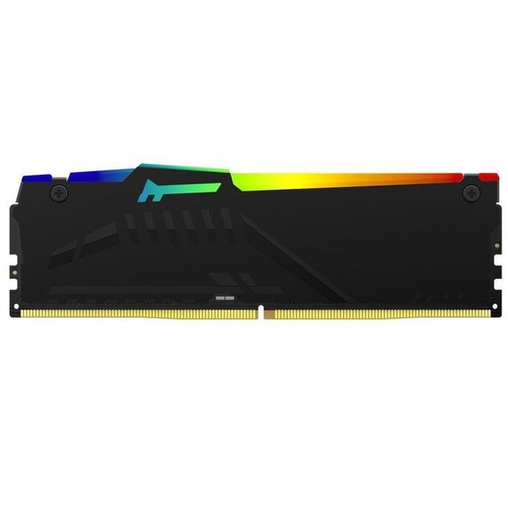 Модуль пам'яті для комп'ютера DDR5 64GB (2x32GB) 5600 MHz Beast RGB Kingston Fury (ex.HyperX) (KF556C36BBEAK2-64) | Зображення 3