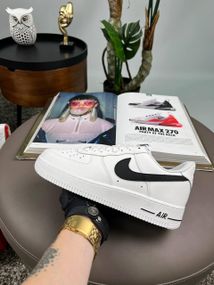 Чоловічі кросівки Air Force 1 Low White Black  , В'єтнам 44 28