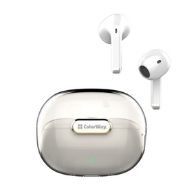 Навушники бездротові ColorWay slim CW-TWS2WT Earbuds білий