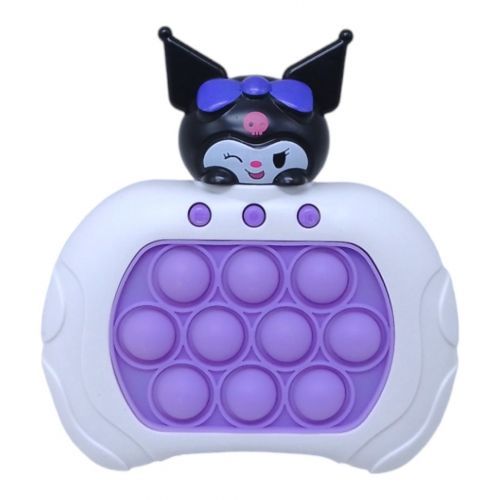 Уценка. ЕЛЕКТРОННА ГРА "FINGER PRESS POP-IT CONSOLE" аніме Kuromi не работает електроника