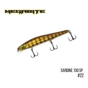 Воблер Megabite  Sardine 130SP (130 mm, 19.7 g, 1.8 m) (22)