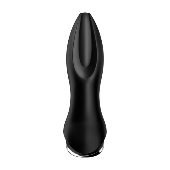 Анальний смарт вібратор Plug 2+ вібрація + імітація римінгу  колір: чорнийSatisfyer (Німеччина) sexstyle | Зображення 1