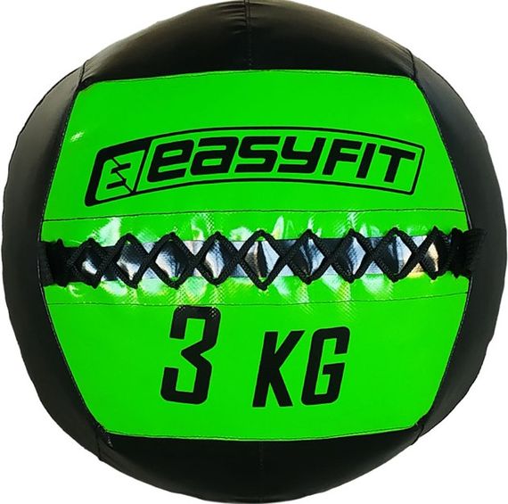 Медичний м'яч EasyFit Wall Ball медбол, волбол 3 кг (EF-WB-03)