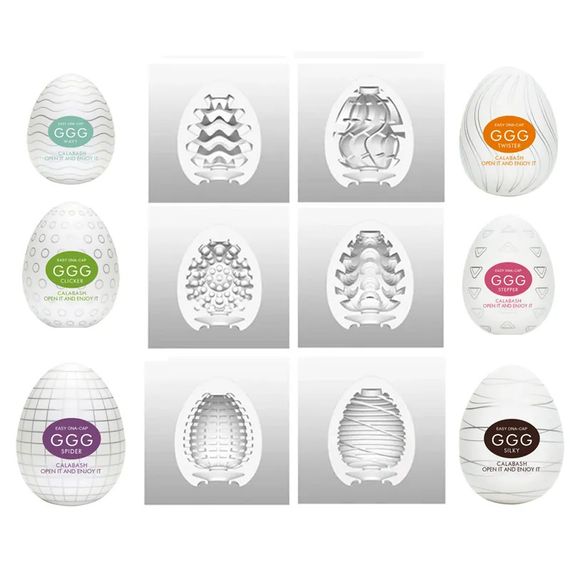 Еластичний чоловічий мастурбатор Egg Wavy (Хвилястий) | Зображення 7