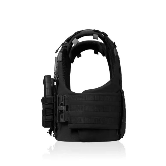 Плитоноска IBV Ukrarmor аналог IOTV, бронежилет-носій Cordura 1000 MOLLE, військова плитоноска ЗСУ, страйкбол, колір Чорний | Зображення 6