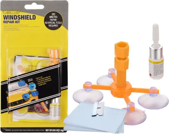 Набор для ремонта ветрового стекла Versachem Windshield Repair Kit комплект для лобового стекла авто