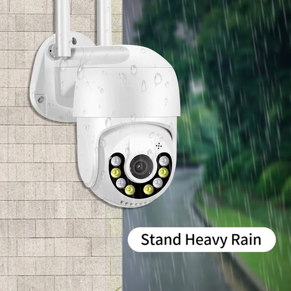 Камера відеоспостереження PTZ WiFi Outdoor Camera ICSEE 5MP ОРИГІНАЛ XPRO 30 чорний (MER-15337_1408) | Зображення 9