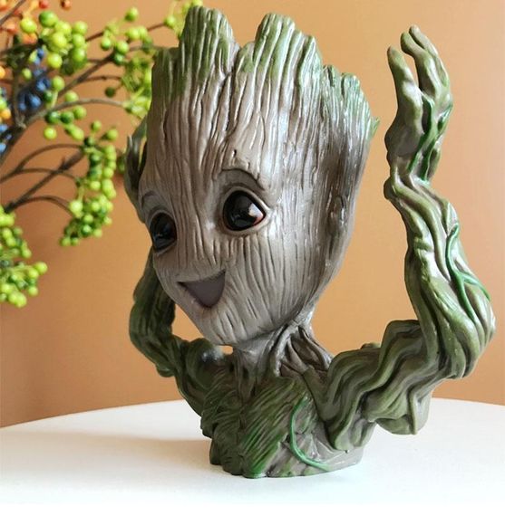 Квітковий горщик кашпо Primo Грут Groot для квітів і канцелярії (GR-04) | Зображення 3