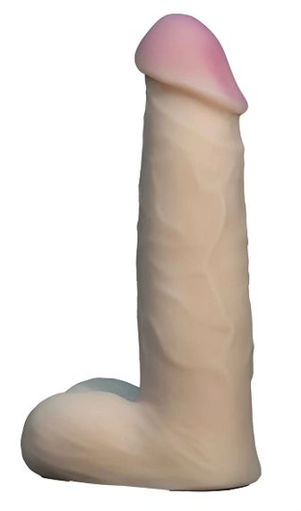 Страпон-насадка EGZO Ciberskin NSTR16, реалистичная, телесная, 17,5 см, Vac-U-Lock Sex Aura | Зображення 1