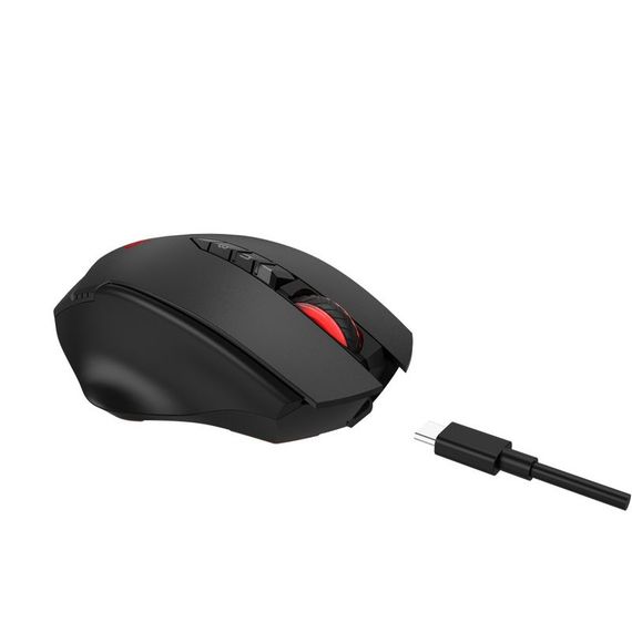 Миша ігрова бездротова A4-Tech Bloody R80 Plus, колір чорний | Зображення 1