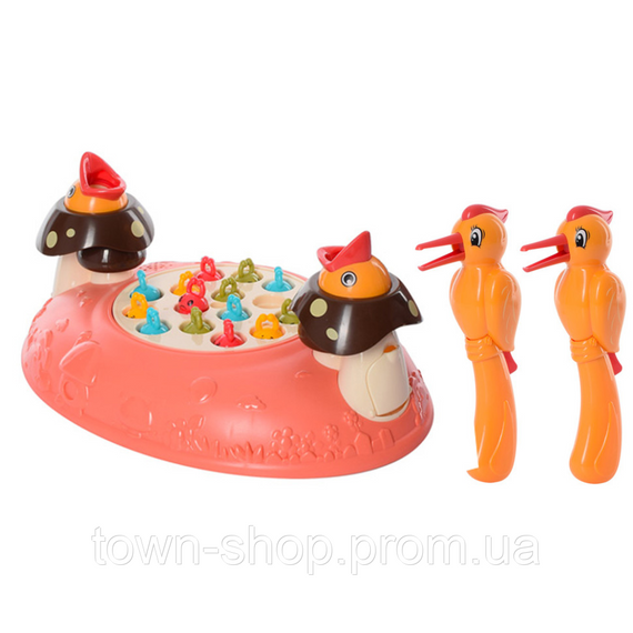 Игровой набор "Накорми птичку"  Y33926A-Y33929A Розовый