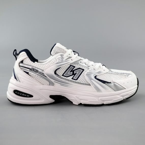 Кросівки чоловічі 591602 Білі сині  40 41 42 43 44 45