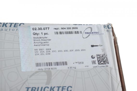 Амортизатор передній Mercedes Benz Sprinter 408-416 VW LT 46 96- 02.30.077 | Зображення 1