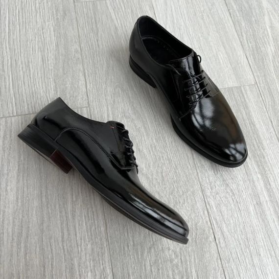 Стильні лаковані туфлі 43розмір | Зображення 6