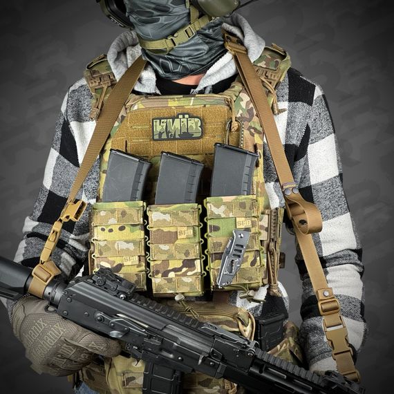 Ремінь збройовий одно/двоточковий RAGNAROK "ODIN" Gen.II sling Койот | Зображення 3