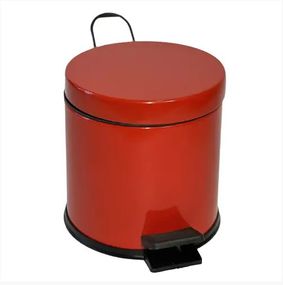 Відро для сміття з педаллю Mertinox 3 л червоне 4501.1825S.104.03