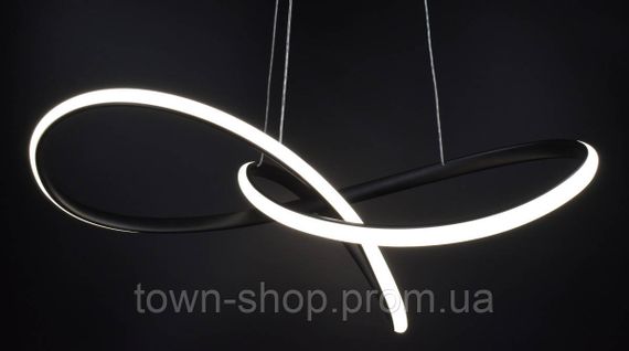 Люстра потолочная LED SG6-800-bk Черный 40-140х80х80 см. | Зображення 1