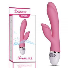 Вібромасажер із рельєфним наконечником Rabbit Vibrator USB Rechargeable пудра Sex Aura