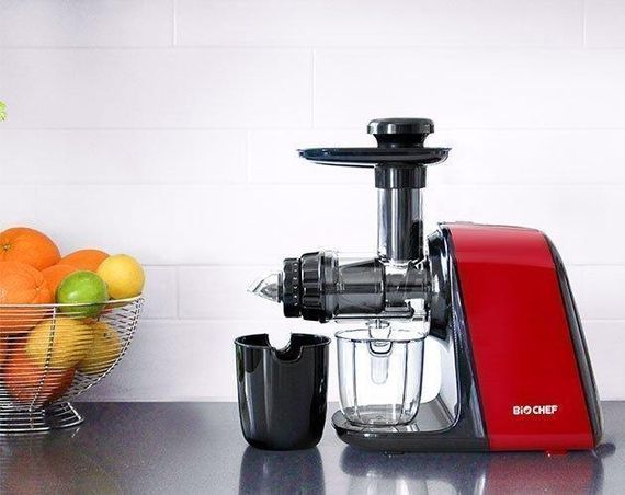 Соковитискач BioChef Axis Compact Cold Press Juicer срібло | Зображення 6