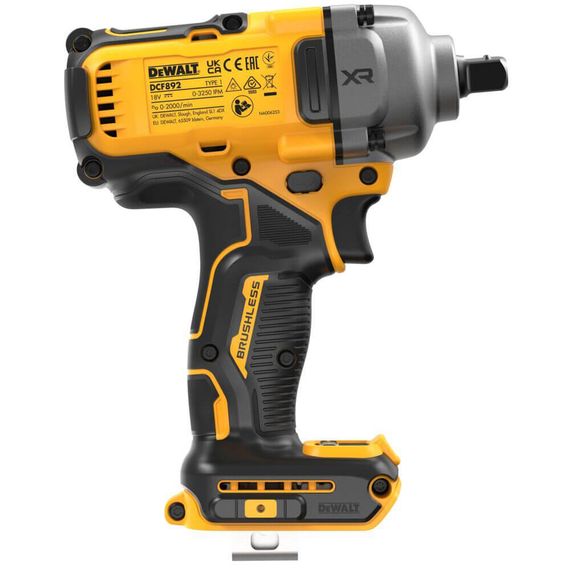 Гайковерт ударний акумуляторний безщітковий 1084Нм DeWALT DCF892N | Зображення 3
