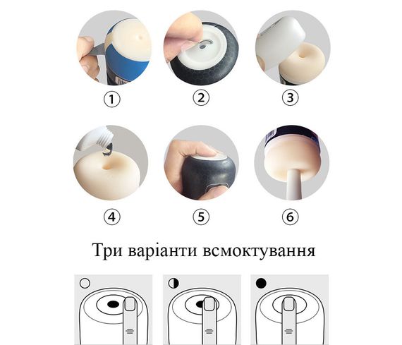 Многоразовый реалистичный вакуумный мастурбатор Anal | Зображення 5