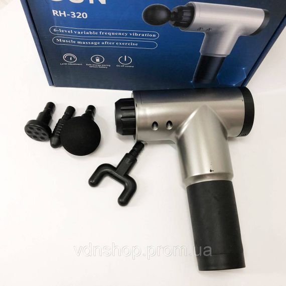 Масажний пістолет перкусійний професійний Fascial, Електричний масажер для шиї та попереку, шиї VR-33 | Зображення 9