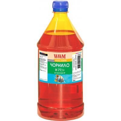 Чернила WWM HP №177/85 1000г Yellow (H77/Y-4)