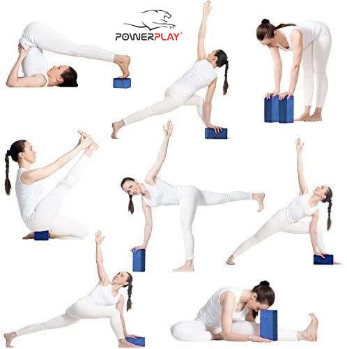 Блок для йоги PowerPlay 4006 Yoga Brick Синій | Зображення 9