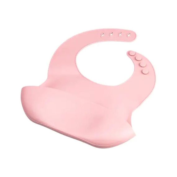 Дитячий набір силіконового посуду7 предметів Рожевий HP34546P | Зображення 2