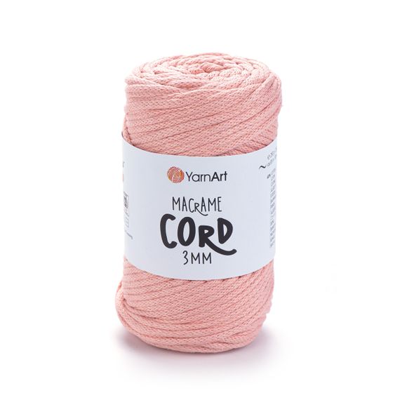 Пряжа Macrame Cord 3 mm № 750 (Макраме Корд), 250 г, 85 м — Бавовняний шнур для в’язання та макраме 767